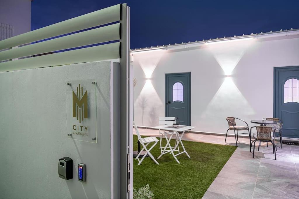 M City Apartments, Garden 1 Chrissi Akti Chania Exterior foto